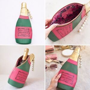 Betsey Johnson Champagne Bottle Novelty Clutch 🍾 (No Strap)
